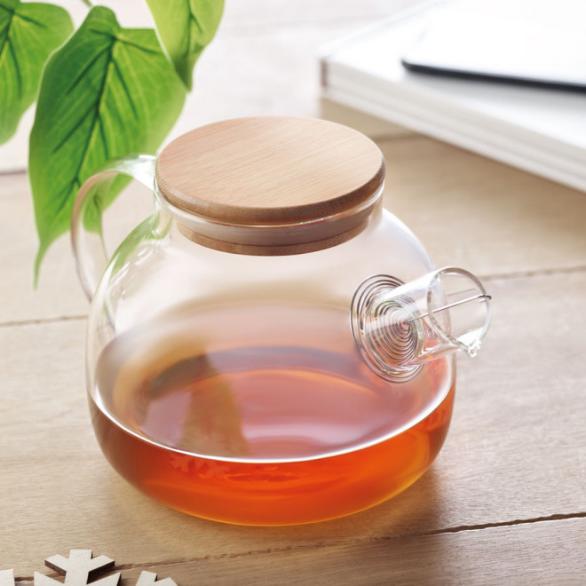 THÉIÈRE PERSONNALISÉE AVEC INFUSEUR 'CAMÉLIA'