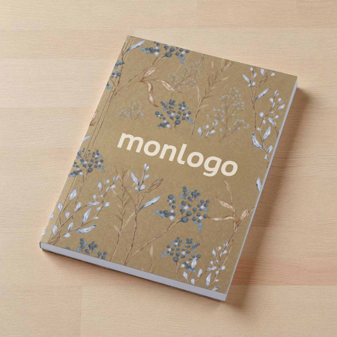 CARNET SOUPLE PERSONNALISE 'HURVY KRAFT'