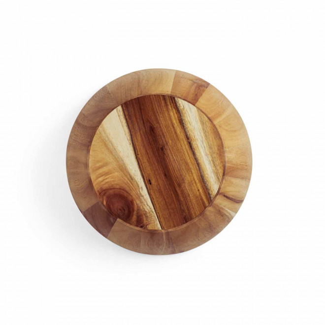 SALADIER EN ACACIA PERSONNALISE 'SUCRIN'