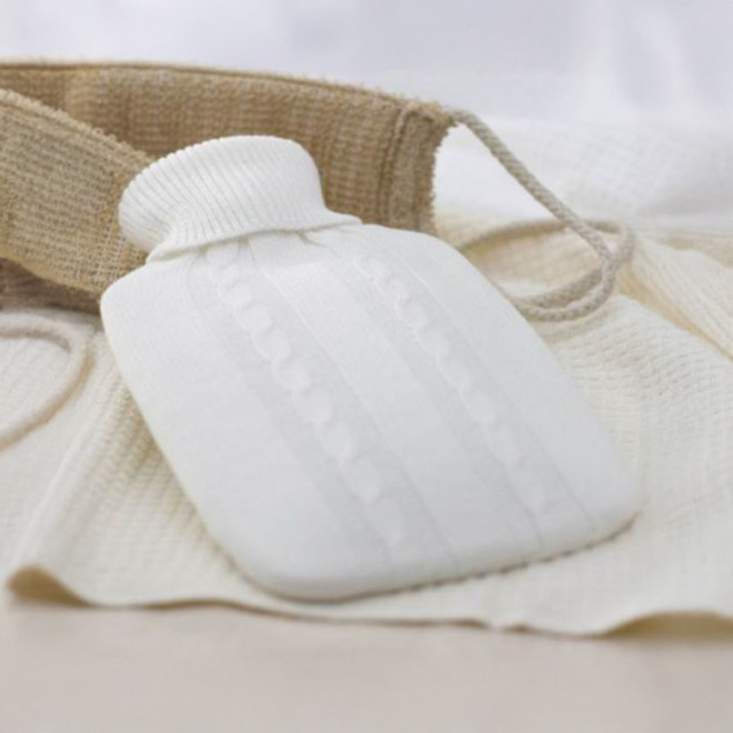 BOUILLOTTE PERSONNALISABLE 1.8L HOUSSE TRICOTEE 'CALDA'