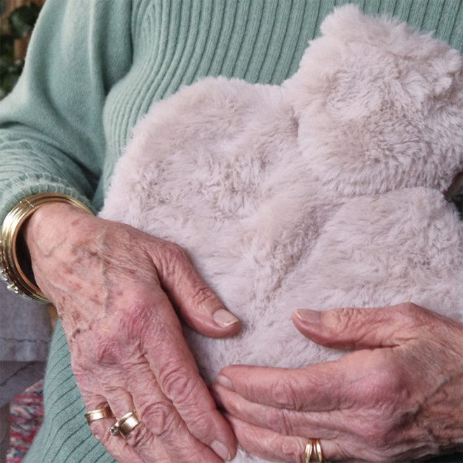 BOUILLOTTE PERSONNALISABLE 1L POILS LONGS 'CALDA COEUR'