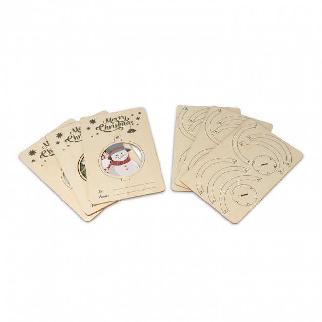 ORNEMENT DE NOEL A CONSTRUIRE PERSONNALISABLE 'BUILT'