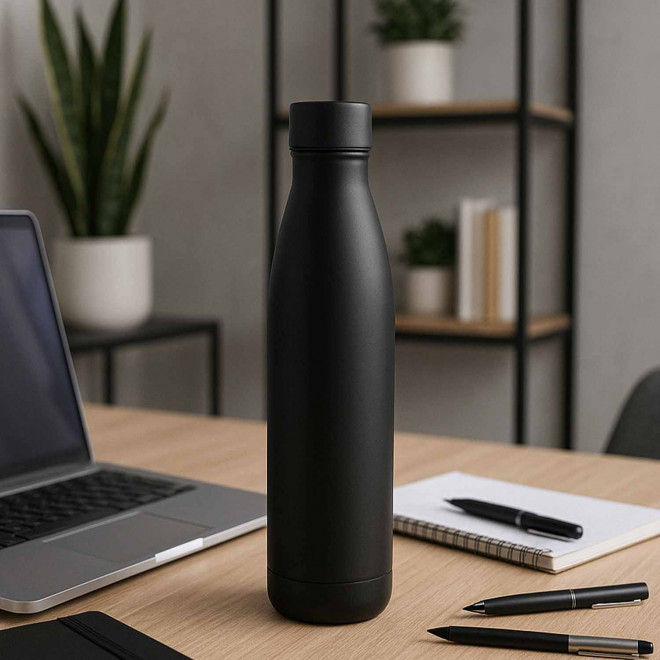 BOUTEILLE ISOTHERME 1L PERSONNALISEE 'ALMIA RECYCLEE'