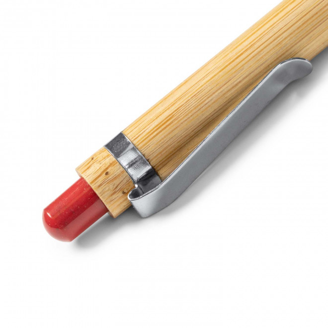 STYLO EN BAMBOU PERSONNALISABLE 'ANDREA COLOR'