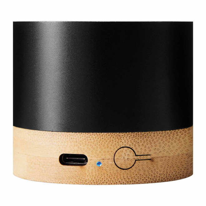 MINI ENCEINTE PERSONNALISABLE 'ELEG ALU BAMBOU'