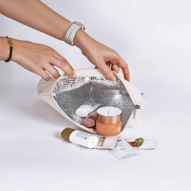 TROUSSE ISOTHERME EN COTON PERSONNALISABLE 'ANXY'