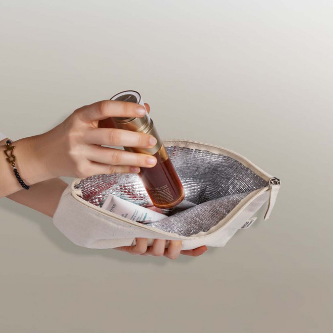 TROUSSE ISOTHERME EN COTON PERSONNALISABLE 'ANXY'