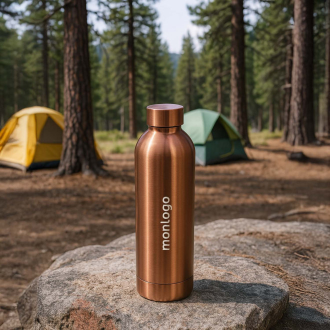 BOUTEILLE ISOTHERME PERSONNALISABLE 500ML 'SPAZIO'
