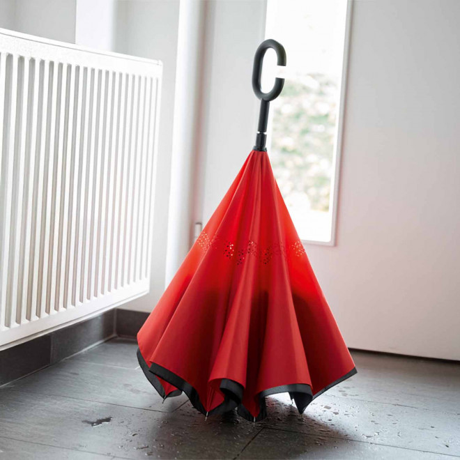 PARAPLUIE PERSONNALISABLE BICOLOR REVERSIBLE 'LIVERPOOL'