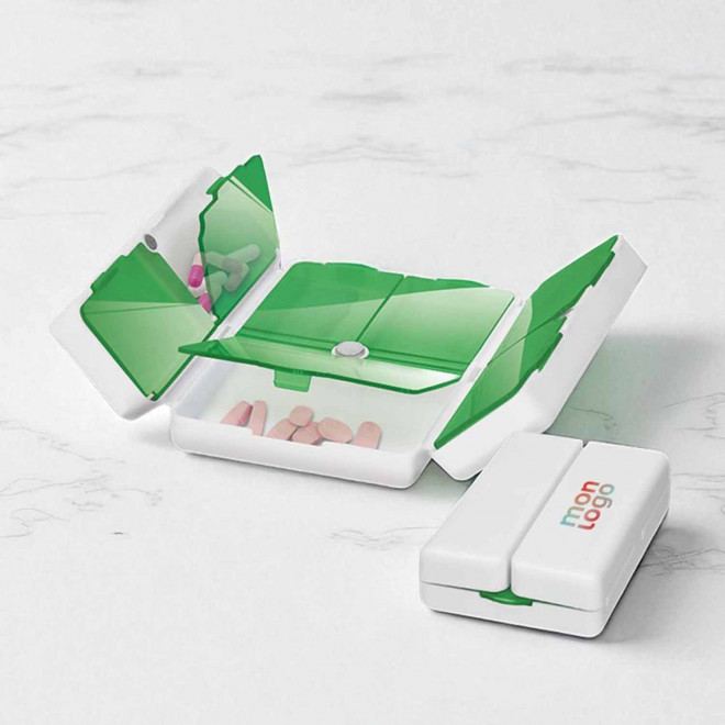 PILULIER PERSONNALISABLE HEBDOMADAIRE 'IBU'
