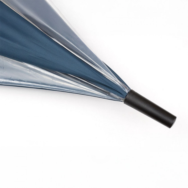 PARAPLUIE CANNE PUBLICITAIRE MI TRANSPARENT 'SPLASHY'