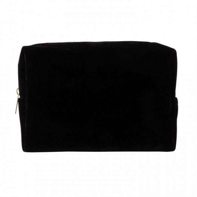 TROUSSE DE TOILETTE PERSONNALISABLE EN VELOURS 'DOUCE XL'