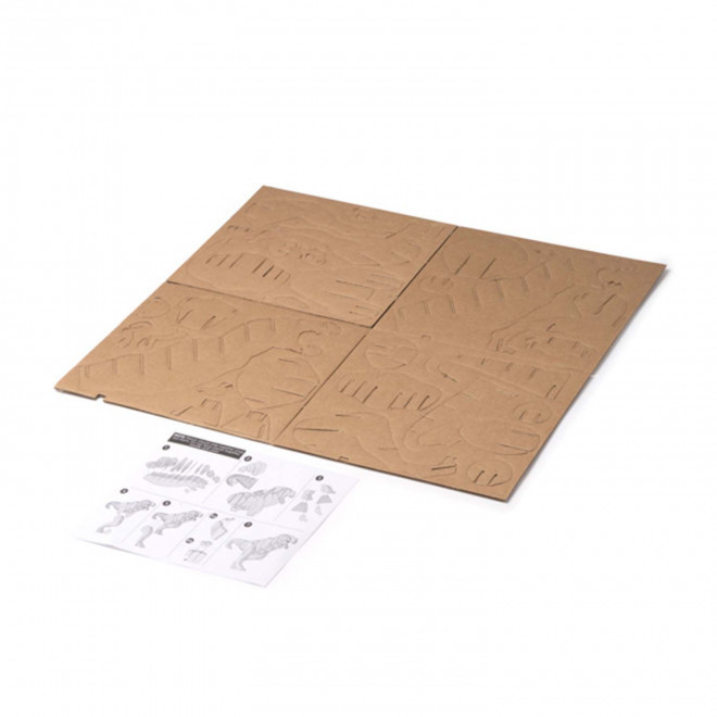 PUZZLE 3D EN KRAFT PERSONNALISABLE 'PULZINO'