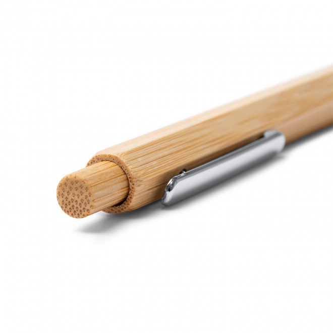 STYLO HEXAGONAL PERSONNALISE EN BAMBOU 'CONI BAMBOU'