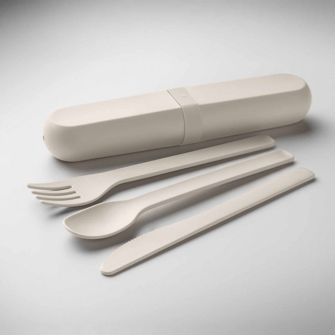 SET DE COUVERTS PERSONNALISABLE AVEC BOITE PLA 'COUVPO'