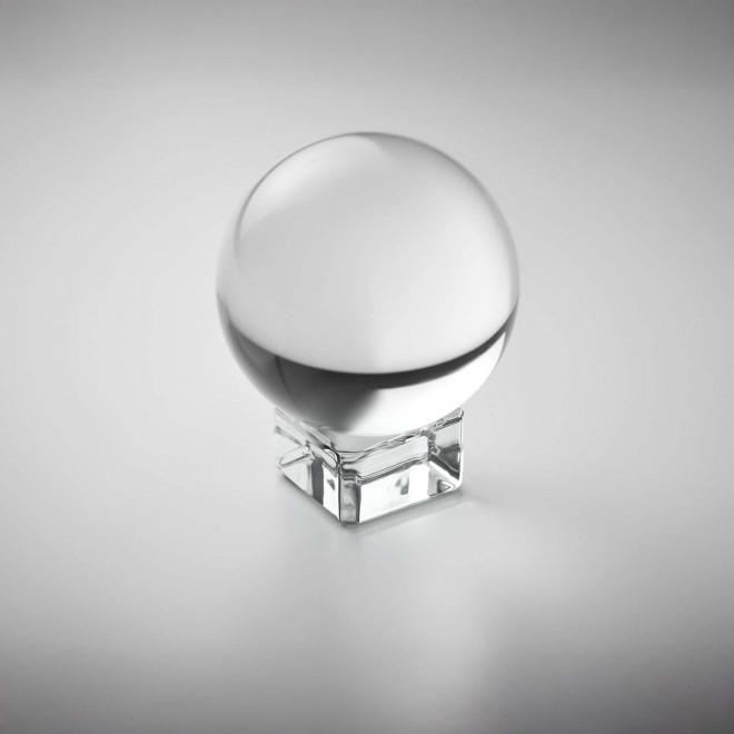 TROPHEE EN VERRE PERSONNALISE SPHERE 'EKURO'