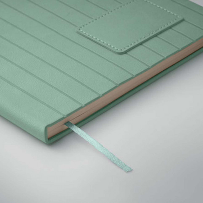 CARNET PERSONNALISABLE A5 PU PATINE 'CHARLIE'