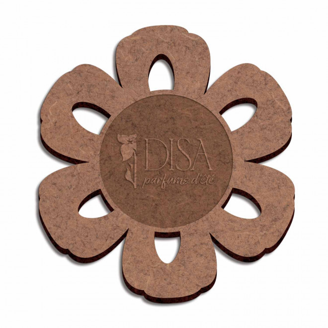 DESSOUS DE VERRE PERSONNALISABLE EN BOIS 'IRWIN'