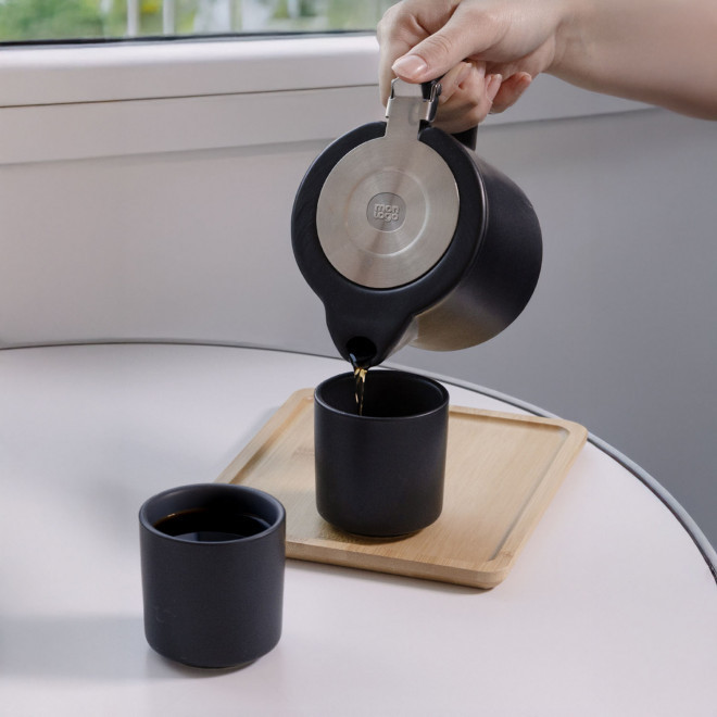 SET A THE AVEC THEIERE ET PLATEAU PERSONNALISABLE 'INFU'