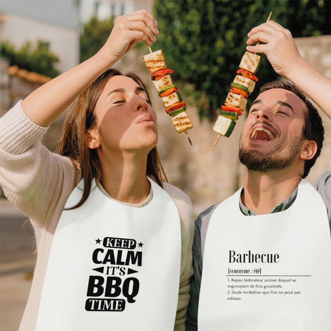 BAVOIR ADULTE NON TISSE PERSONNALISABLE 'YODE SUBLI'