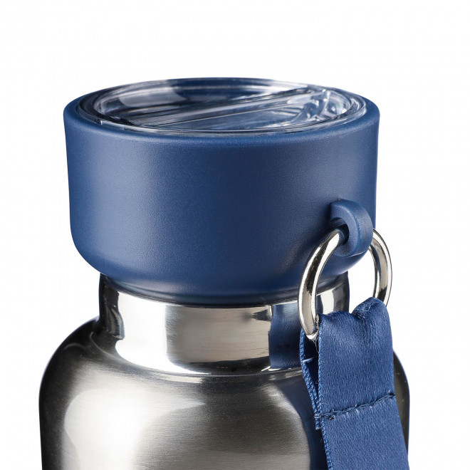 BOUTEILLE ISOTHERME AVEC GOBELET PERSONNALISABLE 'NOMLY'