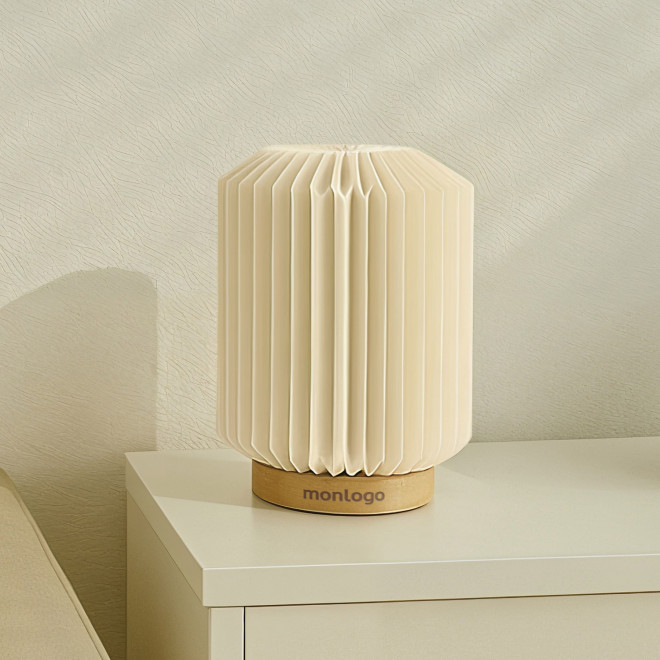 LAMPE PUBLICITAIRE LED EN PAPIER PLIABLE 'AURA MINI'