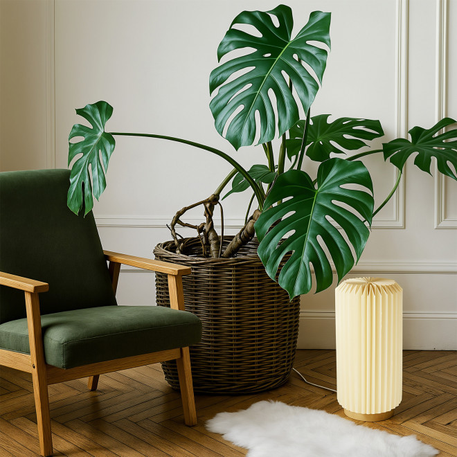 LAMPE LED EN PAPIER PLIABLE PERSONNALISABLE 'AURA MAXI'