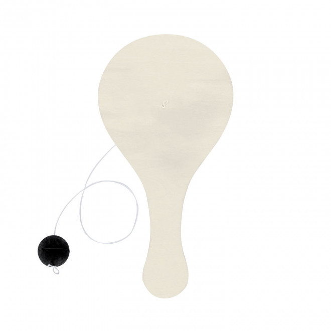 RAQUETTE A COLORIER PERSONNALISABLE 'RAQUI'