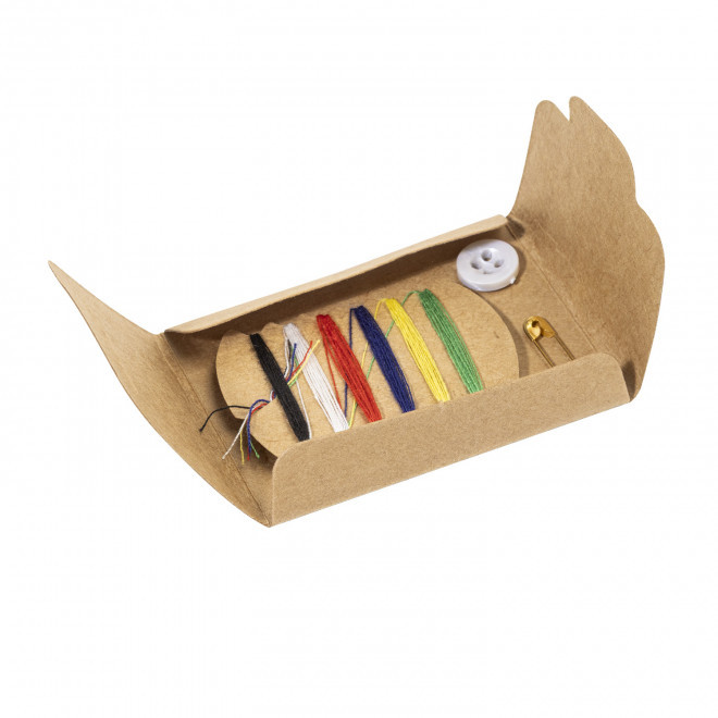 KIT DE COUTURE ETUI KRAFT PERSONNALISE 'REPARO SMART' 