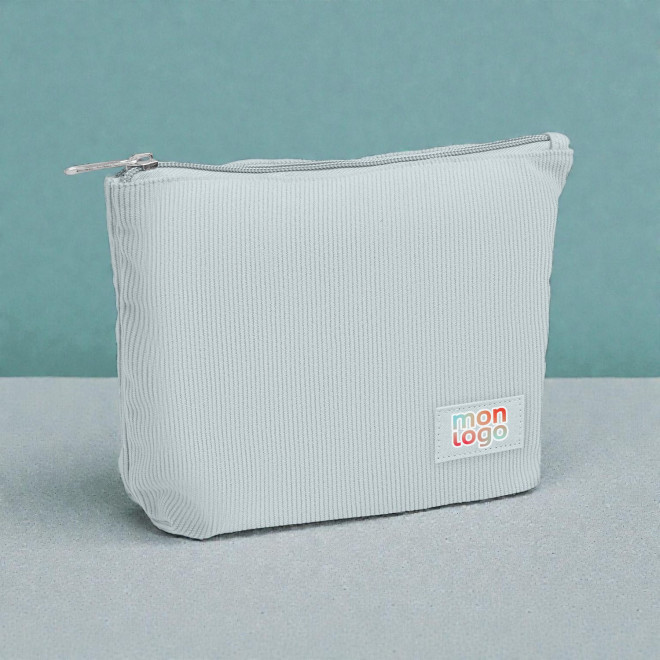 TROUSSE EN VELOURS COTELE PERSONNALISEE 'MOMAX'