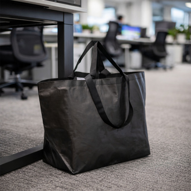 SAC EN PP LAMINE DOUBLE ANSES PERSONNALISE 'PESCARU'