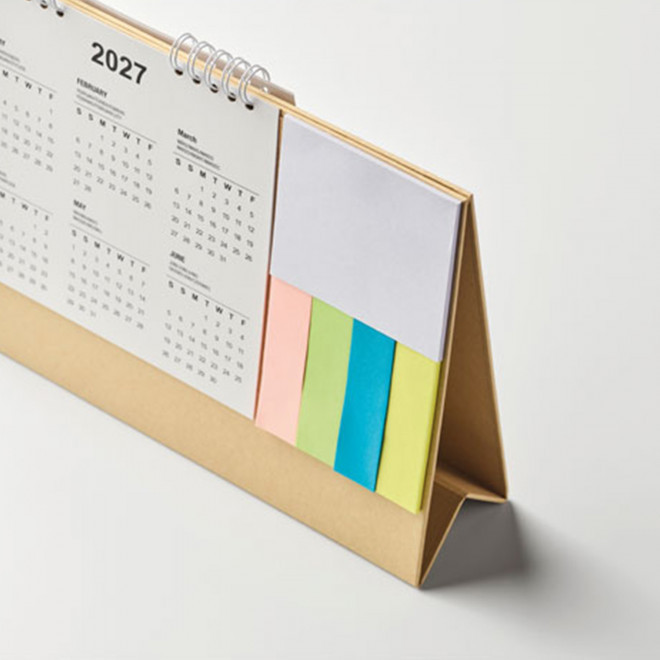 CALENDRIER BUREAU MEMO PERSONNALISE 'CABUMO'