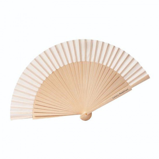 EVENTAIL EN BOIS PERSONALISABLE 'BARBIRA'