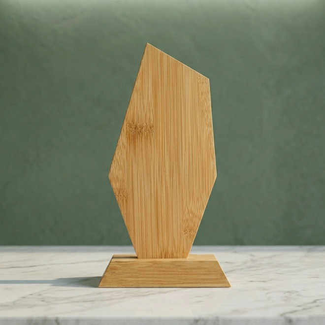 TROPHEE PUBLICITAIRE BAMBOU 'FAUSTINO FLAMME'