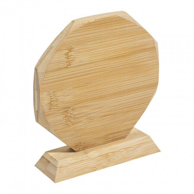 TROPHEE EN BAMBOU PERSONNALISE 'FAUSTINO BAMBOU'
