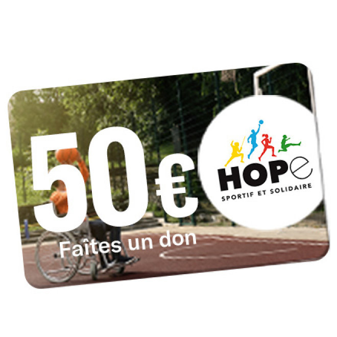 OBJETRAMA REVERSE UN DON DE 50€ A HOPE !