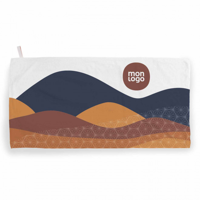 SERVIETTE PERSONNALISABLE 50x100CM 'FULLY ELASTIQUE'