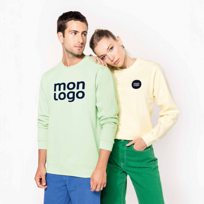 SWEAT SHIRT MIXTE COL ROND PERSONNALISABLE 'KARIHOOD'