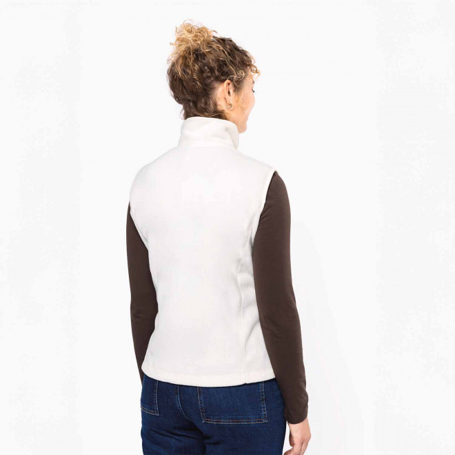 POLAIRE PERSONNALISABLE BODYWARMER FEMME 'KARIPOL BW'