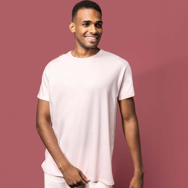 TEE SHIRT PERSONNALISABLE BIO COULEUR HOMME 'KARIBA 150'