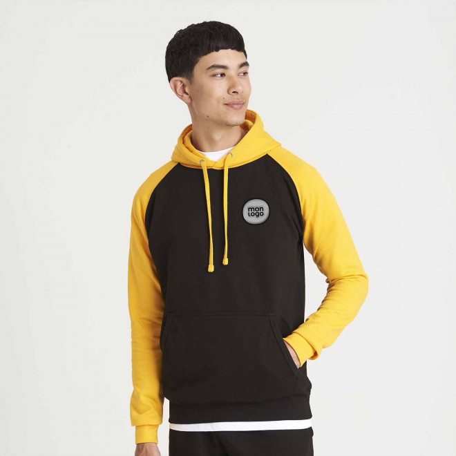 SWEAT CAPUCHE PERSONNALISABLE MIXTE 'VARSITA'