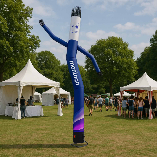 SKYDANCER PERSONNALISABLE 1 PIED 2 BRAS 'FAYOLO'