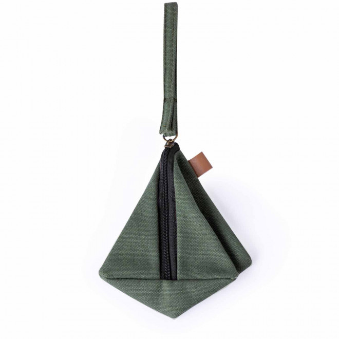 PORTE MONNAIE PERSONNALISABLE EN CANVAS 'PYRAM'