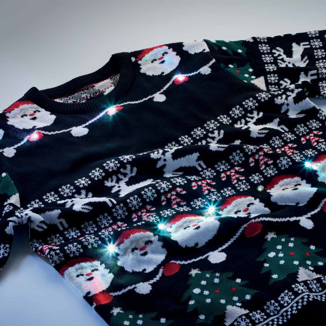 PULL AVEC LED PERSONNALISABLE 'RISTO'