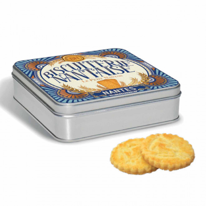 BOITE A SUCRE AVEC GALETTES PERSONNALISABLE 'SCATOLA'