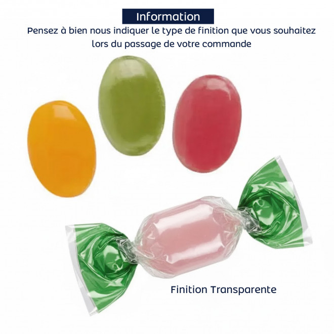 MINI BONBONS PAPILLOTE PERSONNALISABLE 'CANDYA'