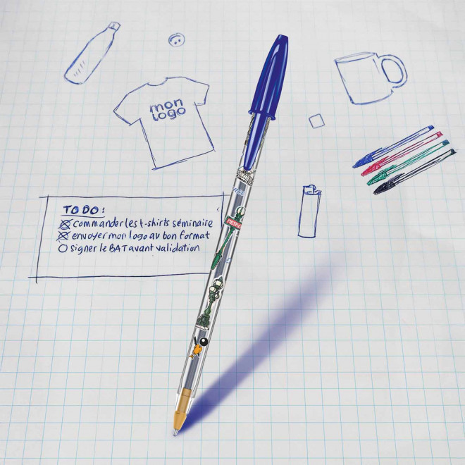 STYLO BIC PERSONNALISABLE 'CRISTAL EXPRESSION'