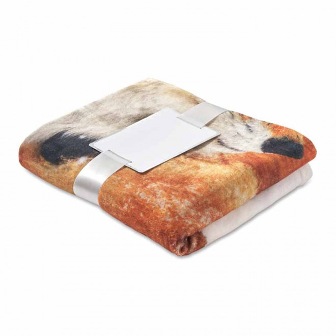 PLAID PERSONNALISE EN FLANELLE 280 GR/M2 'FLANI'