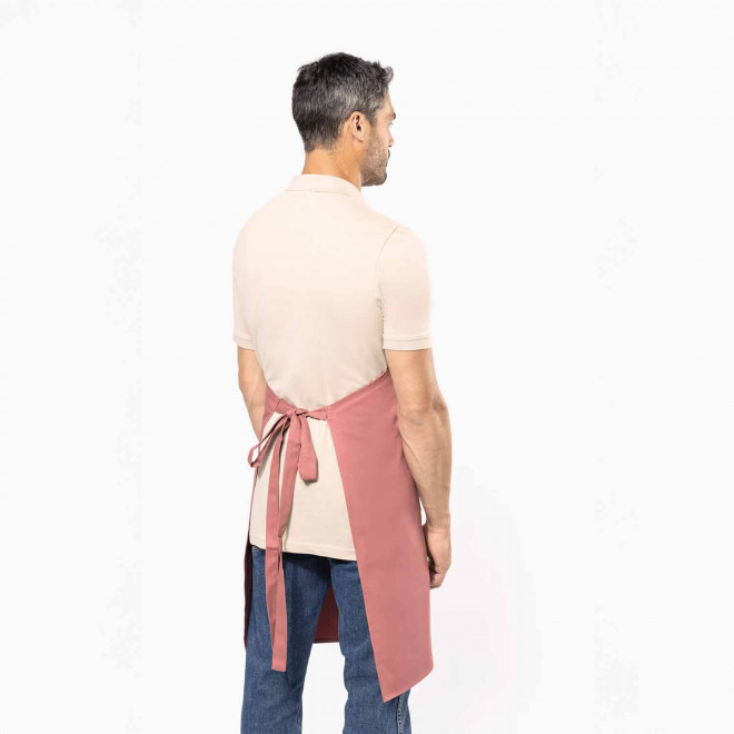 TABLIER LONG PERSONNALISE COTON 280G POCHE 'KARITAB'