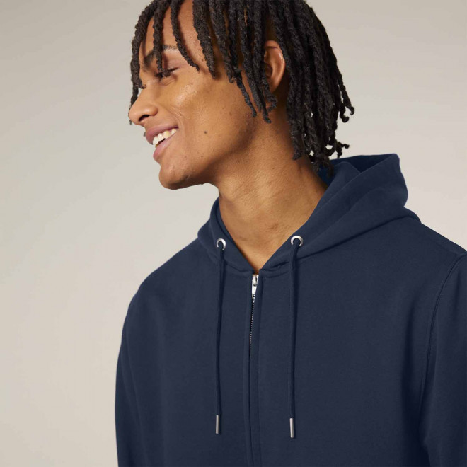 SWEAT SHIRT ZIPPE MIXTE PERSONNALISE 'CONNECTOR 2.0'